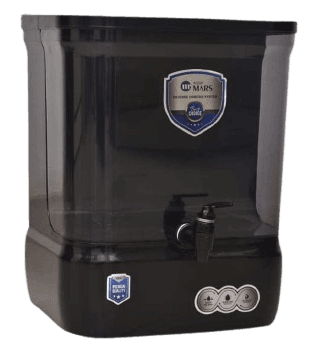 Aqua Mars RO+UV+UF Water Purifier | Wall Mountable Electric | 5 Stage Purification | 15 L Storage Advanced Multi-Stage Purification | Safe & Healthy Drinking Water (Aqua Black) view 1